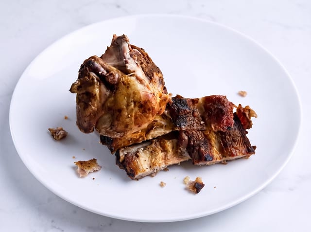 Ribs/Chicken Combo.
