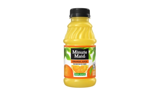 Minute Maid Orange Juice.