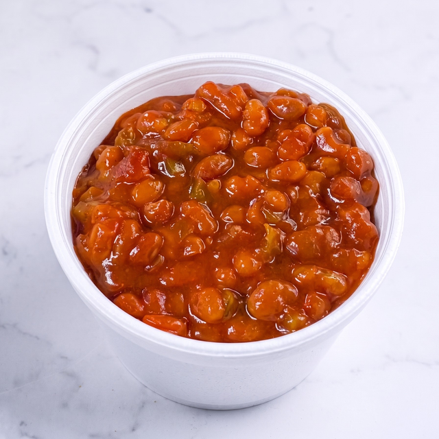 Side of Baked Beans.